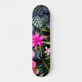 Tropische planten persoonlijk skateboard