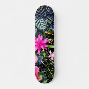 Tropische planten persoonlijk skateboard
