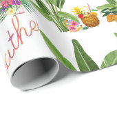 Tropische planten Vogelbloemen Aanmoedigend Cadeaupapier (Rol Hoek)