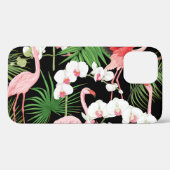 Tropische Planten Vogels gekleurde illustratie Case-Mate iPhone Case (Achterkant (horizontaal))