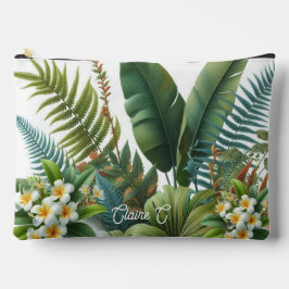 Tropische Plumeria Bloem Accessoire Pouch Etui