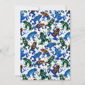 Tropische Poison Dart Kikker Verjaardag Uitnodigin Kaart (Achterkant)