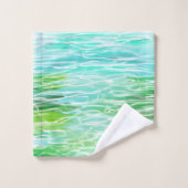 Tropische pool bad handdoek (Wasdoekje)