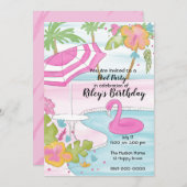 Tropische pool kaart (Voorkant / Achterkant)