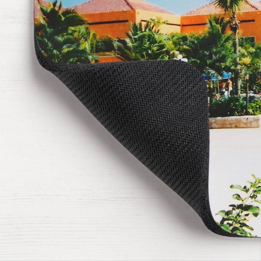 Tropische pool Mousepad Muismat (Hoek)