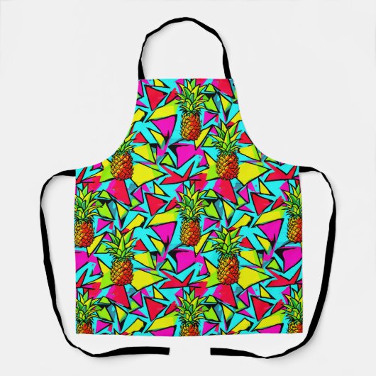 Tropische Pop Ananas Schort (Voorkant)