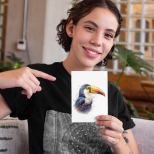 Tropische Pracht Toekan Briefkaart