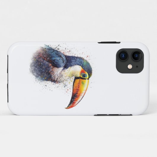 Tropische pracht Toucan Case-Mate iPhone Case (Achterkant (horizontaal))