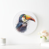 Tropische pracht Toucan Grote Klok (Huis)