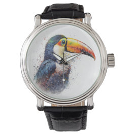 Tropische pracht Toucan Horloge