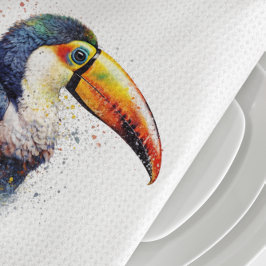 Tropische pracht Toucan Theedoek