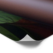 Tropische prinses met groot ketting poster (Hoek)