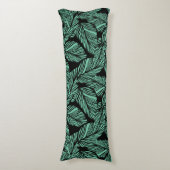 Tropische Print Body Kussen (Voorkant Verticaal)