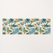 Tropische Print Yoga Mat (Achterkant (horizontaal))