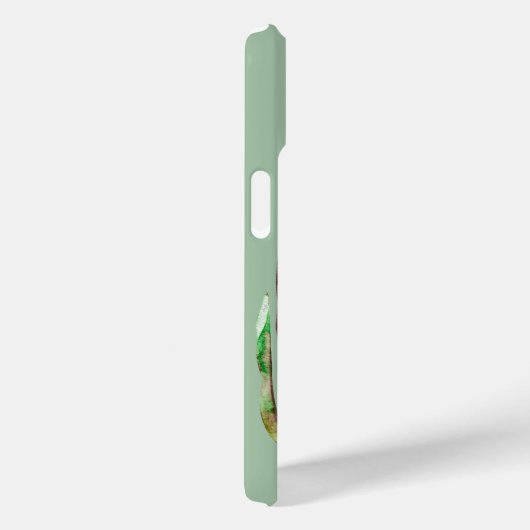 Tropische protheekFloral op Mint Case-Mate iPhone Case (Achterkant / Rechts)