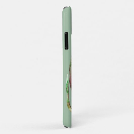 Tropische protheekFloral op Mint Case-Mate iPhone Case (Achterkant/rechts)