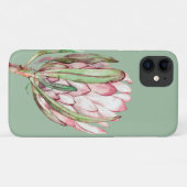 Tropische protheekFloral op Mint Case-Mate iPhone Case (Achterkant (horizontaal))