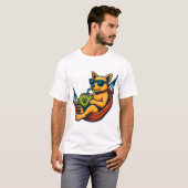 Tropische Puppy Sfeer T-shirt (Voorkant volledig)