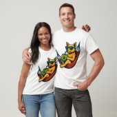 Tropische Puppy Sfeer T-shirt (Unisex)