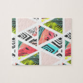 Tropische puzzle legpuzzel (Horizontaal)