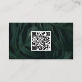 Tropische QR Code Destination Wedding Registry Gif Informatiekaartje (Achterkant)
