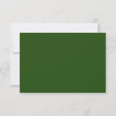 Tropische QR-code RSVP Monstera Bladeren Bruiloft Kaartje (Achterkant)