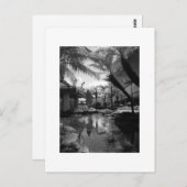 Tropische reflectie briefkaart (Voorkant / Achterkant)