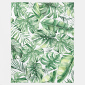 Tropische regen 60x80 fleece deken (Voorkant)