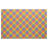 Tropische regenboog Gingham Stof (Yard (91,4 cm))