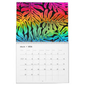 Tropische regenboog kalender (Mar 2026)