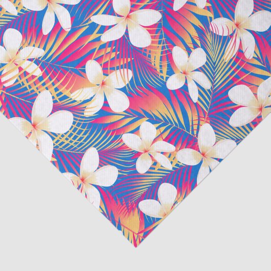 Tropische regenboog tissuepapier (Detail)