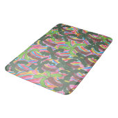 Tropische regenboogpalmen Bath Mat (Gekanteld)
