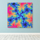 Tropische regenboogspecerij canvas afdruk (Insitu (Houten vloer))