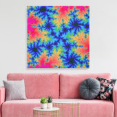 Tropische regenboogspecerij canvas afdruk (Insitu (Woonkamer))