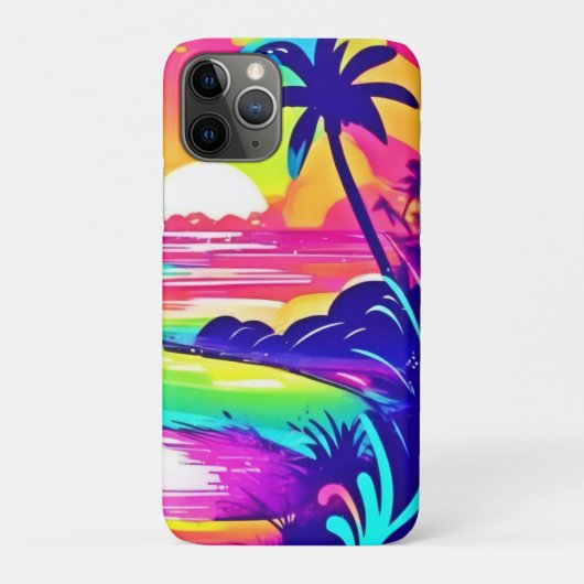 Tropische Regenboogstrand Droom Case-Mate iPhone Case (Achterkant)