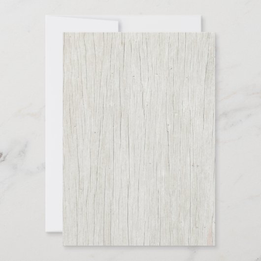 Tropische Regenwoud Aap Baby Shower Kaart (Achterkant)