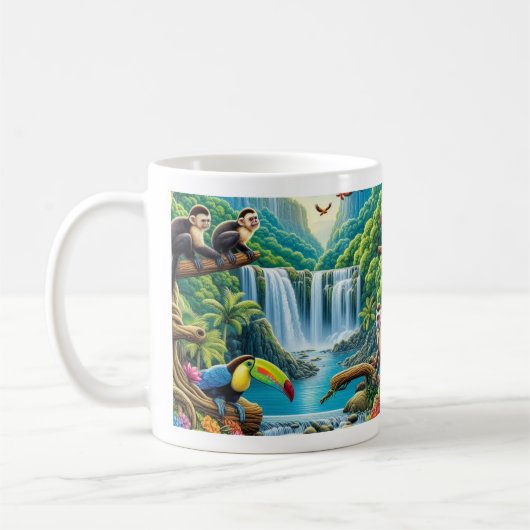 Tropische regenwoud Waterval Koffiemok (Links)