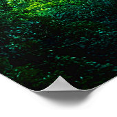 Tropische regenwoud Waterval Poster (Hoek)