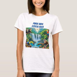 Tropische regenwoud Waterval T-shirt