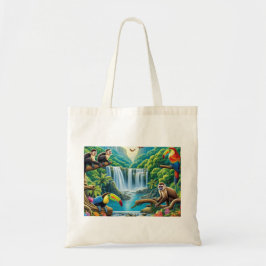 Tropische regenwoud Waterval Tote Bag