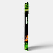 Tropische regenwoudbladeren en vogelpatroon Case-Mate iPhone case (Achterkant / Rechts)