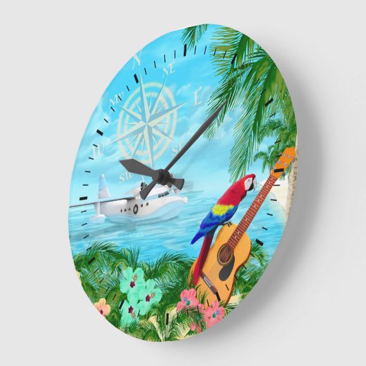 Tropische reizen grote klok (Hoek)