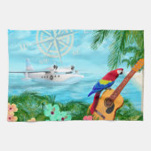 Tropische reizen theedoek (Horizontaal)