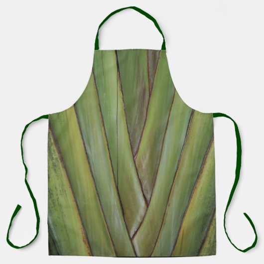 Tropische reiziger Palm Apron Schort (Voorkant)