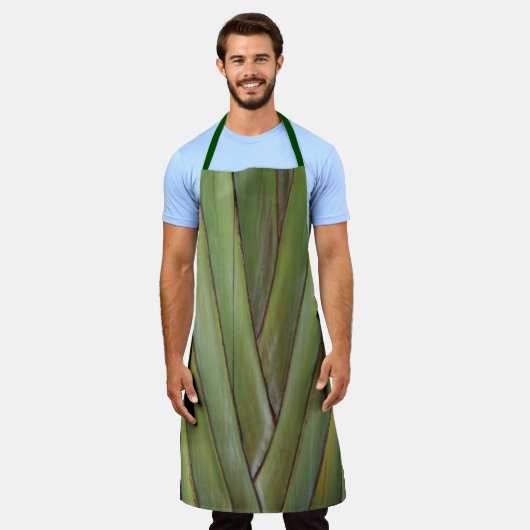 Tropische reiziger Palm Apron Schort (Gedragen)