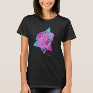 Tropische reptielen Dierlijke vezel vloedgolf Igua T-shirt