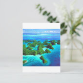 Tropische Republiek Palau Briefkaart (Staand voorkant)