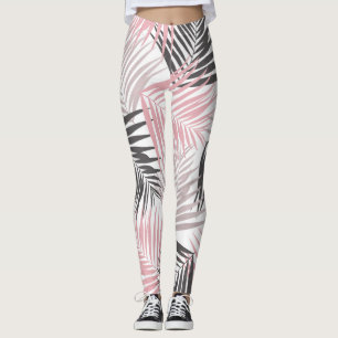 Tropische Retro #9 (Beachy Vibes) #palmen #decor Leggings