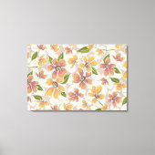 Tropische retro-chemicaliën canvas afdruk (Voorkant)