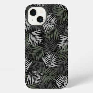 Tropische Retro Nacht Patroon #2 #palmen #decor #k iPhone 13 Hoesje
